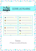Vista previa - Unidades / Secuencias / Situaciones de Aprendizaje - Escribe las palabras! - Portada