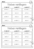 Vorschau - Arbeitsblätter - Übungsset Verlängern (Auslautverhärtung) - Seite 2