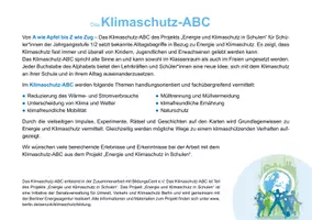 Vorschau - Spiele - Das Klimaschutz-ABC: Experimente und Unterrichtsideen zu Energie und Klimaschutz für Grundschule - Seite 1