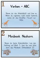 Vorschau - Unterrichtsreihen - Wortarten : Verben Savannen-Werkstatt - Seite 1