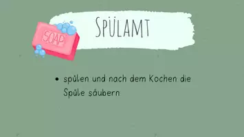 Vorschau - Poster - Ämterplan Hauswirtschaft - Ordnung in den Kojen - Arbeitsorganisation - Seite 3