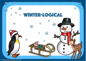 Vorschau - Spiele - Winter-Logical für Klasse 3&4 - Seite 1