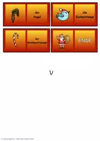 Vorschau - Spiele - Domino: Weihnachten Wort-/Bild- & Silbenbogenkarten - Seite 3