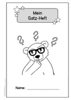 Vorschau - Arbeitsblätter - Sätze erkennen - Arbeitsheft vom Wort zum Satz - Seite 2