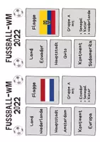 Vorschau - Poster - Fußball-Wm 2022 Bildkarten ab Klasse 1 - Seite 1