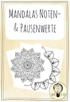 Vorschau - Arbeitsblätter - Mandala Notenwerte und Pausenwerte - Deckblatt