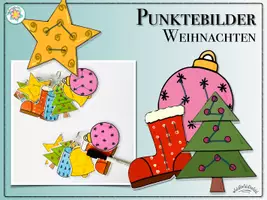 Vorschau - Arbeitsblätter - SPARPAKET „PUNKTEBILDER“ fürs ganze Jahr (wachsend*) - Seite 1