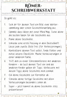 Vorschau - Unterrichtsreihen - Römer fächerübergreifend: Schreibwerkstatt (Deutsch) - Seite 2