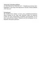 Vorschau - Stundenentwürfe - Ist John Maynard ein Held für dich? Stellungnahme in Form eines Briefs - Seite 1