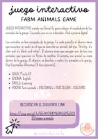Vista previa - Unidades / Secuencias / Situaciones de Aprendizaje - Paquete de animales de la granja / Farm Animals Resources Pack - página 2