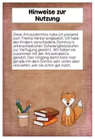 Vorschau - Spiele - Anlautdominos Herbst - Seite 1