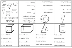 Vorschau - Arbeitsblätter - Miniheft Geometrische Körper - Seite 2
