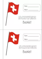 Vorschau - Unterrichtsreihen - Schweiz Arbeitsbooklet Geografie Erdkunde - Seite 1