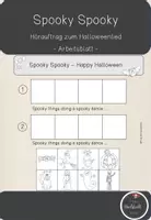 Vorschau - Arbeitsblätter - Spooky Spooky AB - Deckblatt