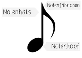 Vorschau - Präsentationen/Tafelbilder - Einführung der Notenwerte - Tafelmaterial - Seite 2