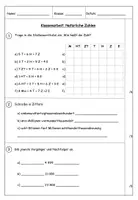 Vorschau - Klassenarbeiten - Klassenarbeit Thema: Natürliche Zahlen_Klasse 5 - Seite 1