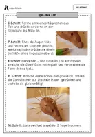 Vorschau - Mal- und Bastelvorlagen - Igel aus Ton - Anleitung - Seite 3