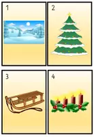 Vorschau - Arbeitsblätter - Lesespaziergang Adventszeit - Seite 2