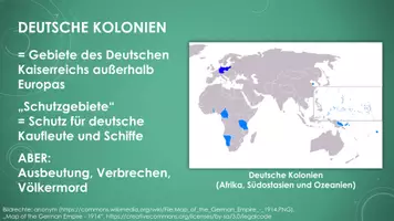 Vorschau - Präsentationen/Tafelbilder - Die deutschen Kolonien (PP und H5P) - Seite 2