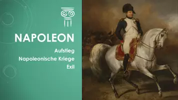 Vorschau - Präsentationen/Tafelbilder - Napoleon (PP und H5P) - Deckblatt