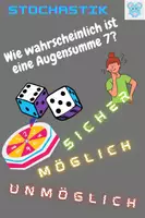 Vorschau - Stundenentwürfe - Unterrichtsentwurf Wahrscheinlichkeit von Augensummen #edukilights22 - Deckblatt