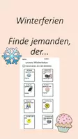 Vorschau - Arbeitsblätter - Starter nach den Winterferien - Finde jemanden, der... - Deckblatt