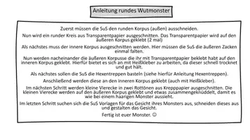 Vorschau - Mal- und Bastelvorlagen - St. Martin Laternen: Gefühlsmonster / Farbenmonster - Seite 3