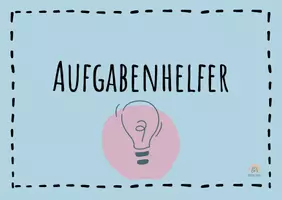 Vorschau - Merkblätter - Aufgabenhelfer - Seite 1