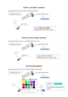 Vorschau - Arbeitsblätter - Word visuell - Schrift verändern - Seite 2