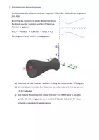 Vorschau - Arbeitsblätter - Rotationskörper Volumen eines Weizenbierglases - Deckblatt