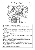 Aperçu - Feuilles d'exercices - pack Halloween 2022 - Page 1
