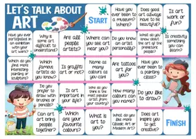 Vorschau - Spiele - Let's talk about ART Englisch Spiel - Seite 1