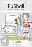 Vorschau - Stationenlernen - Fußball Abschreibkarten | WM 2022 - Deckblatt