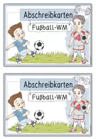 Vorschau - Stationenlernen - Fußball Abschreibkarten | WM 2022 - Seite 3