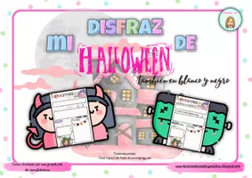 Vista previa - Juegos / Gamificación - Mi disfraz de Halloween - Portada