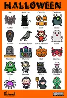 Vista previa - Unidades / Secuencias / Situaciones de Aprendizaje - Halloween Games - English - Colour - página 1