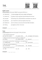 Vorschau - Arbeitsblätter - Punk (Infotext und Übungen) - Seite 1