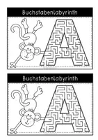 Vorschau - Anderer Materialtyp - Buchstabenlabyrinth - Seite 1