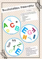 Vorschau - Spiele - Paarretto - Buchstaben Satzzeichen - letters - lettres - Deckblatt