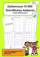 Vorschau - Arbeitsblätter - Schriftliche Grundrechenarten im ZR 10 000 | Klasse 4–5 - Seite 1