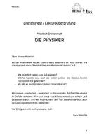 Vorschau - Arbeitsblätter - Literaturtest DIE PHYSIKER - Seite 2