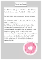 Vorschau - Arbeitsblätter - Sch - Sp - St Merk-Plakate, Tafelmaterial, Arbeitsblätter und Übungskarten - Seite 1