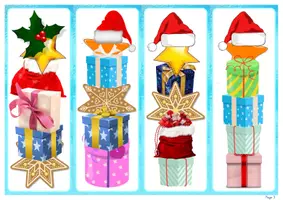Aperçu - Jeux - logique de noël : je reproduis à l'identique - Page 3