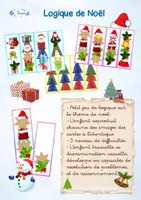 Aperçu - Jeux - logique de noël : je reproduis à l'identique - Page de couverture