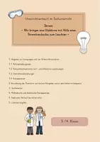 Vorschau - Stundenentwürfe - Glühbirne und Strom - Unterrichtsentwurf Sachunterricht - Deckblatt