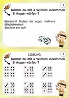 Vorschau - Aufgabenkarten - Knobelkartei, Mathe ZR20: Knobelfix und Schnüffelix - Seite 2
