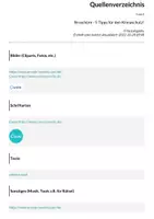 Vorschau - Arbeitsblätter - Broschüre - 5 Tipps für den Klimaschutz! - Deckblatt