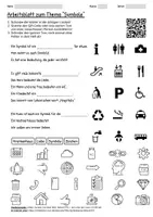 Vorschau - Arbeitsblätter - Arbeitsblatt "Symbole" + Onlineübung & MP3 + Mindmap + Infografik - Deckblatt