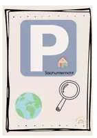 Vorschau - Bildkarten - Schilder Hausaufgaben-Parkplatz - Seite 1