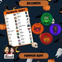 Vista previa - Unidades / Secuencias / Situaciones de Aprendizaje - Halloween Pumpkin Hunt - Colour - Portada